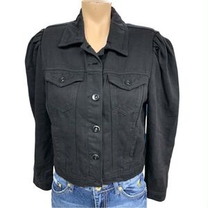 Serra Women's Black Jean Jacket Size M